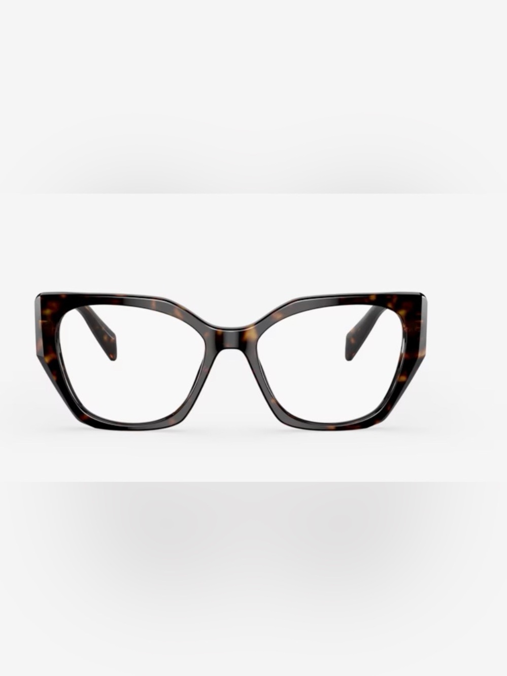 Prada Tortoiseshell cat-eye Women's Havana Glasses
